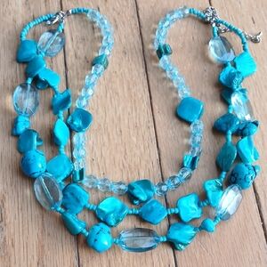 Turquoise Beaded Necklace